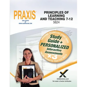 Praxis Principles of Learning and Teaching 7-12 5624 Book and Online - Paperback