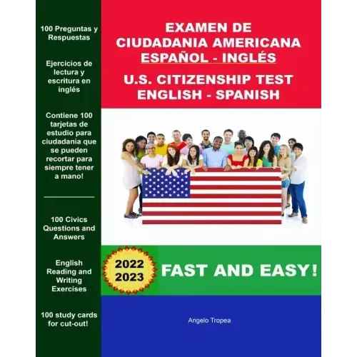 Examen de Ciudadania Americana Espanol y Ingles: U.S. Citizenship Test English and Spanish