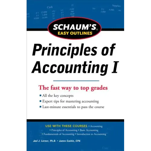 Schaum's Easy Outline of Principles of Accounting