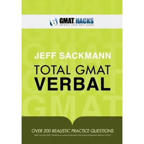 Total GMAT Verbal