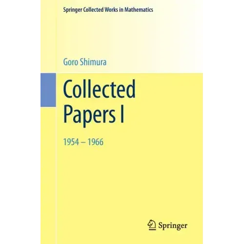 Collected Papers I: 1954 - 1966