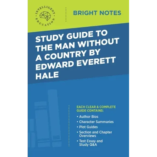 Study Guide to The Man Without a Country by Edward Everett Hale