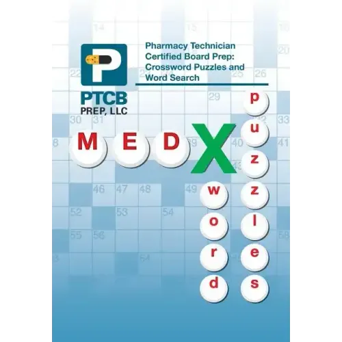 Pharmacy Technician Certified Board Prep: Crossword Puzzles and Word Search