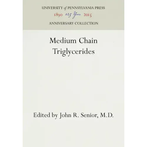 Medium Chain Triglycerides