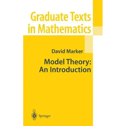 Model Theory: An Introduction