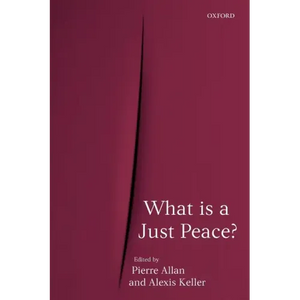 What Is a Just Peace? - Paperback
