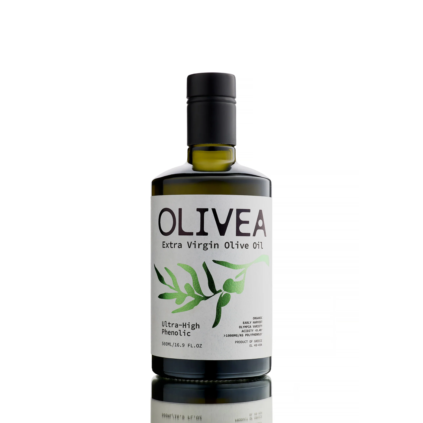 Ultra High Phenolic Extra Virgin Olive Oil — 1,000+ mg/kg Polyphenols Olivea