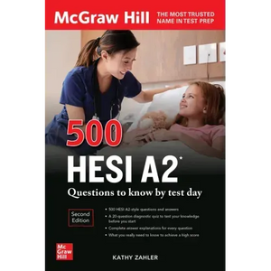 500 Hesi A2 Questions to Know by Test Day, Second Edition - Paperback