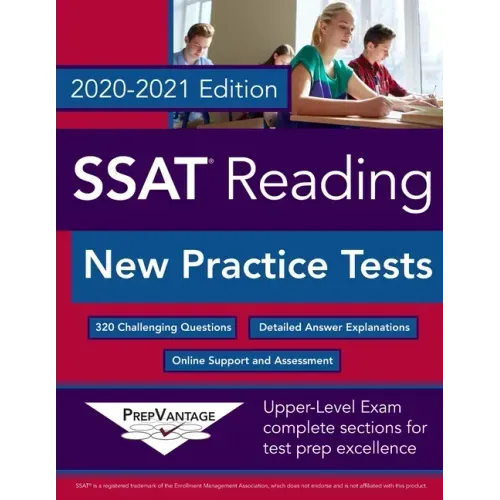 SSAT Reading: New Practice Tests, 2020-2021 Edition