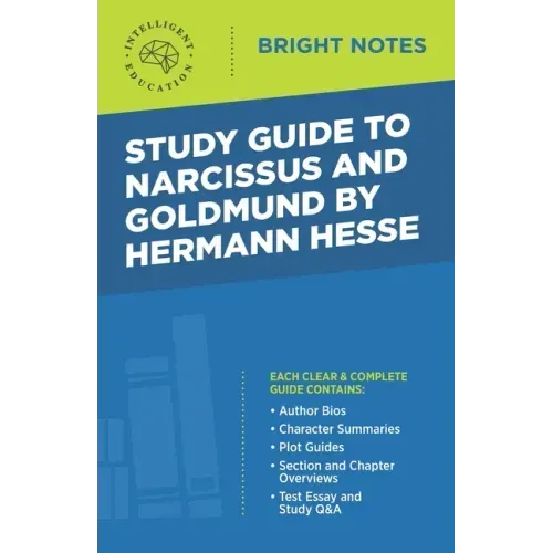 Study Guide to Narcissus and Goldmund by Hermann Hesse