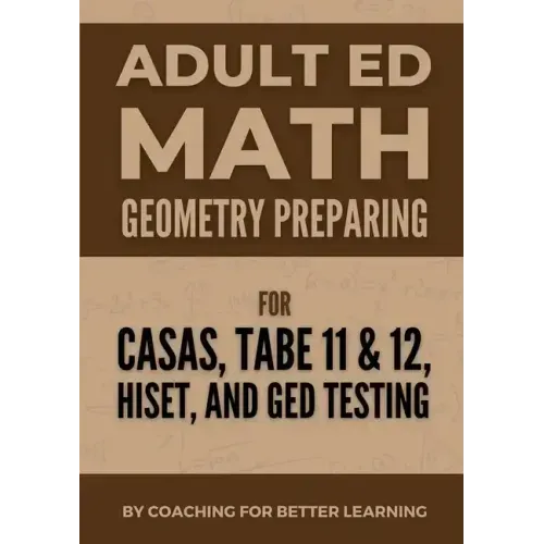 Adult Ed Math: Geometry