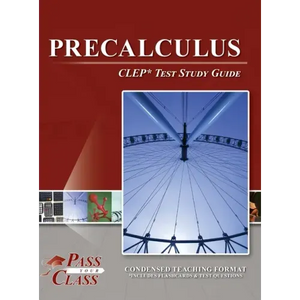 Precalculus CLEP Test Study Guide - Hardcover