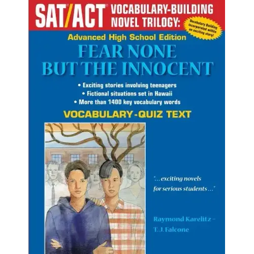 Fear None But The Innocent: Advanced High School Vocabulary-Quiz Text