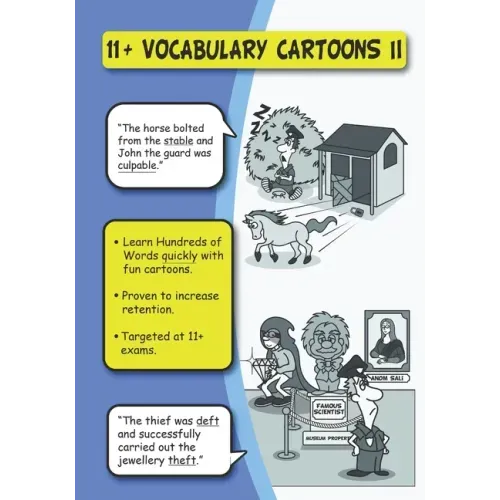 11+ Vocabulary Cartoons II