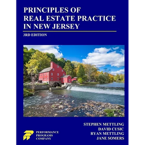Principles of Real Estate Practice in New Jersey: 3rd Edition - Paperback