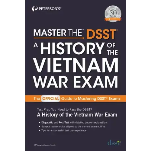 Master the Dsst a History of the Vietnam War Exam