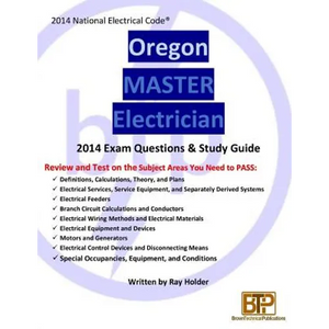 Oregon 2014 Master Electrician Study Guide - Paperback