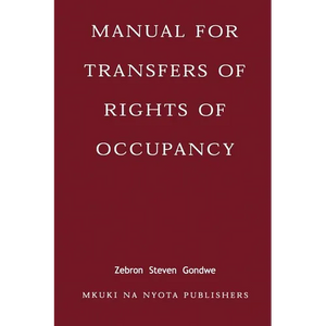 Manual for Transfers of Rights of Occupa - Paperback