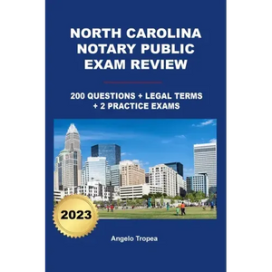 North Carolina Notary Public Exam Review - Paperback