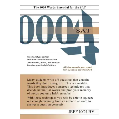 SAT 4000: The 4000 Words Essential for the SAT