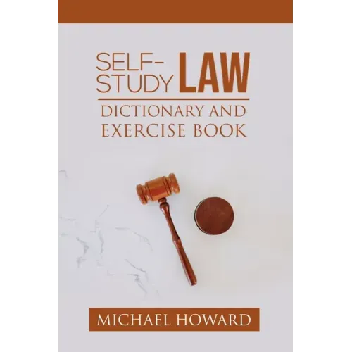 Self-Study Law Dictionary and Exercise Book
