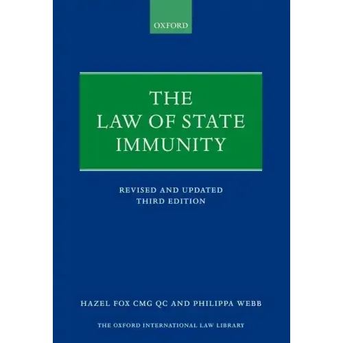 The Law of State Immunity