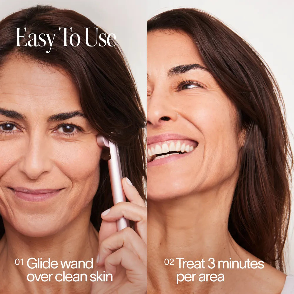 4-in-1 Red Light Therapy Wand & Activating Serum Kit Solawave