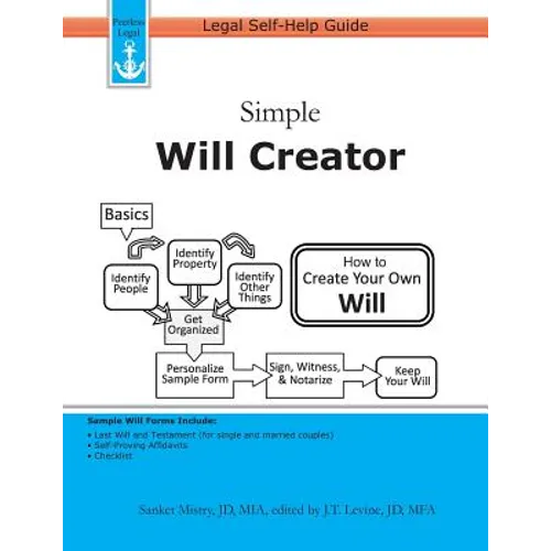 Simple Will Creator: Legal Self-Help Guide