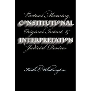 Constitutional Interpretation (PB) - Paperback