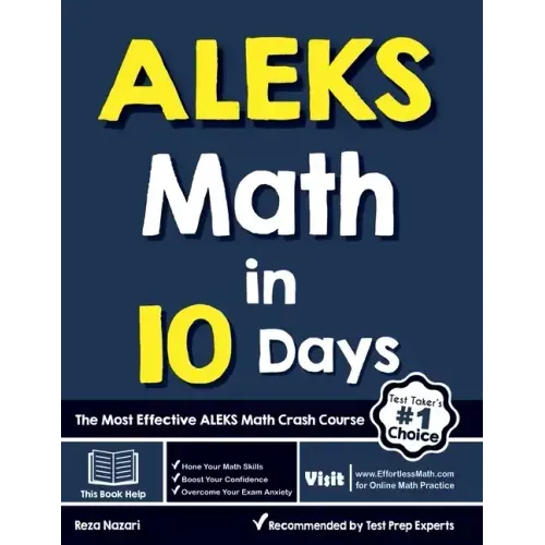 ALEKS Math in 10 Days: The Most Effective ALEKS Math Crash Course