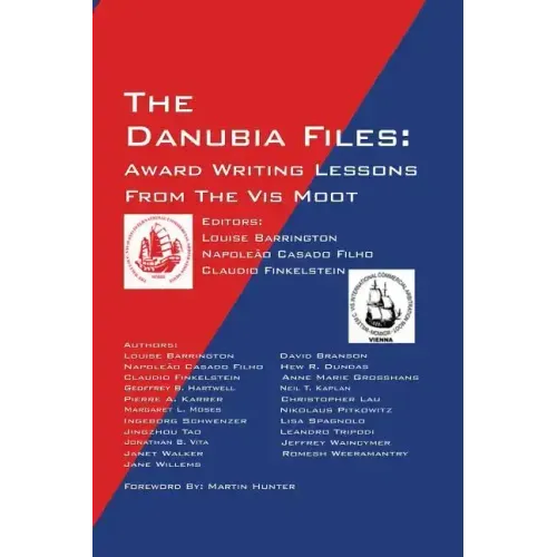 The Danubia Files: Award Writing Lessons From the Vis Moot