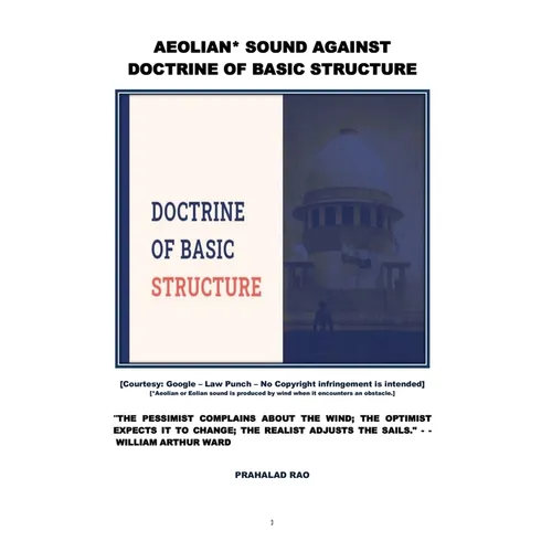 Aeolian Sound Against Doctrine of Basic Structure