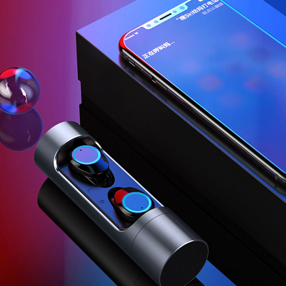 X8 Earphone Bluetooth 5.0 Touch Control Wireless TWS Earbuds Waterproof Stereo Music air Headset pods mini Earpiece eprolo