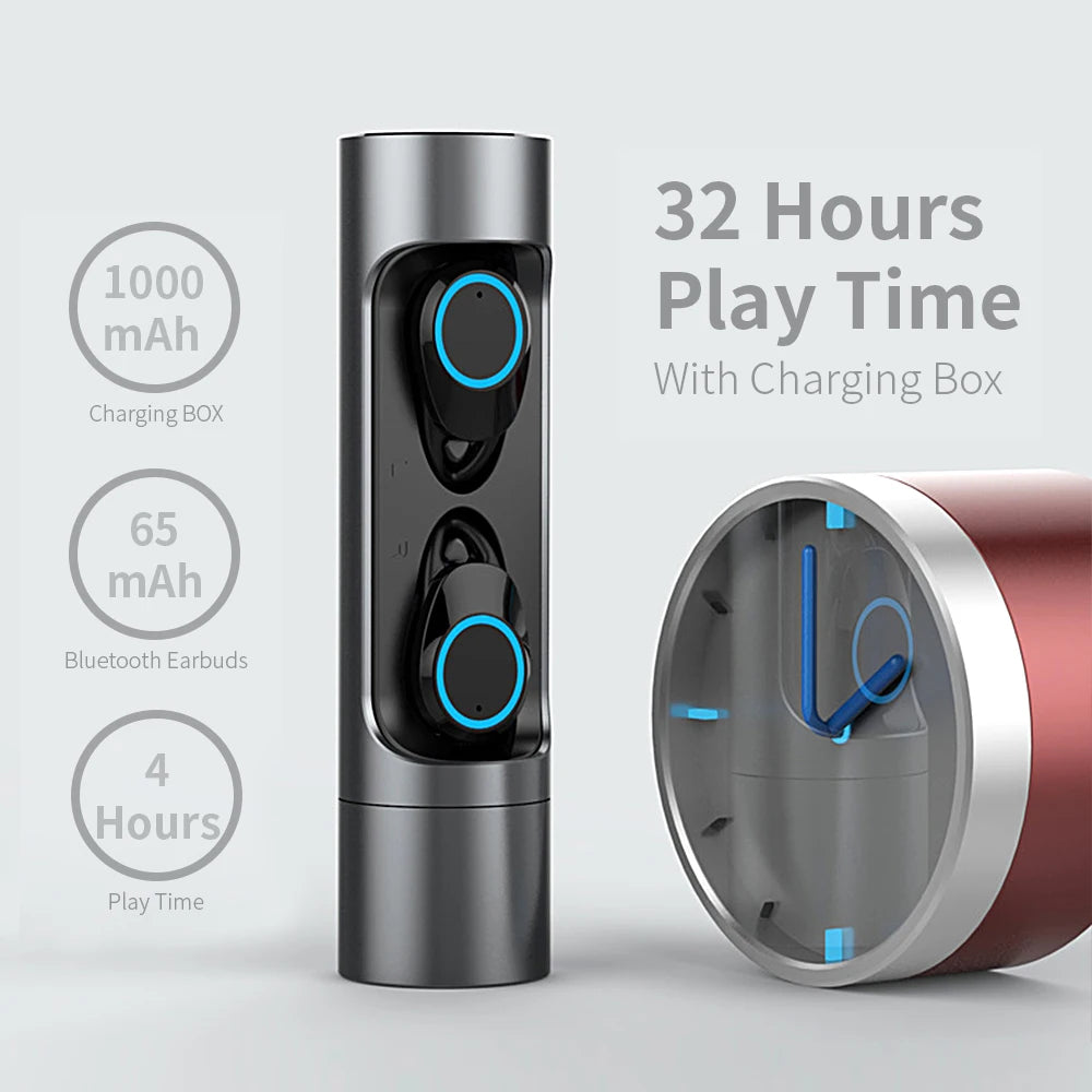 X8 Earphone Bluetooth 5.0 Touch Control Wireless TWS Earbuds Waterproof Stereo Music air Headset pods mini Earpiece eprolo