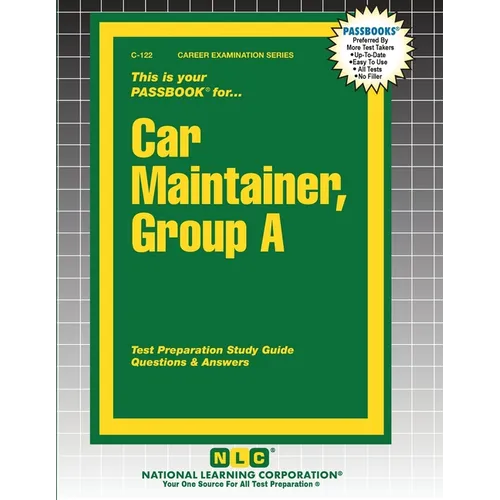 Car Maintainer, Group A
