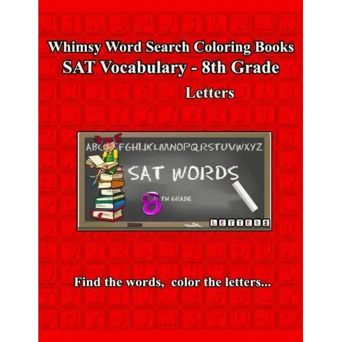Whimsy Word Search, SAT Vocabulary - 8th grade
