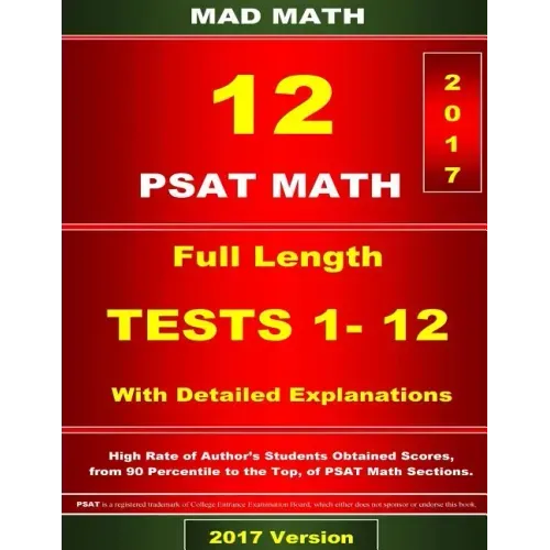 PSAT Math Tests 1-12