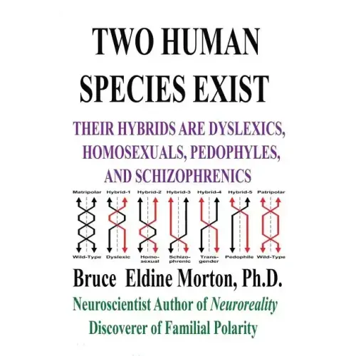 Two Human Species Exist: Their Hybrids Are Dylsexics, Homosexuals, Pedophiles, and Schizophrenics