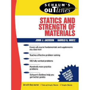 Schaum's Outline of Statics and Strength of Materials - Paperback