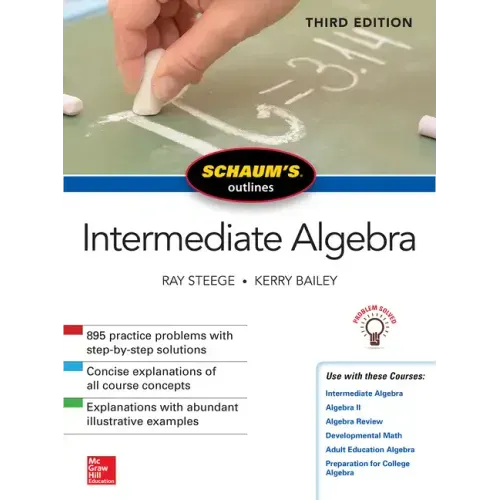 Schaum's Outline of Intermediate Algebra, Third Edition
