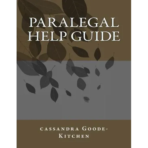 paralegal help guide: legal