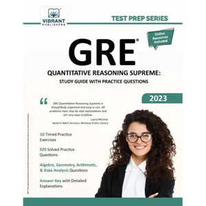 GRE Quantitative Reasoning Supreme: Study Guide with Practice Questions - Paperback