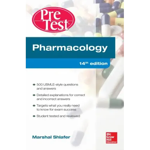 Pharmacology Pretest Self-Assessment and Review 14/E