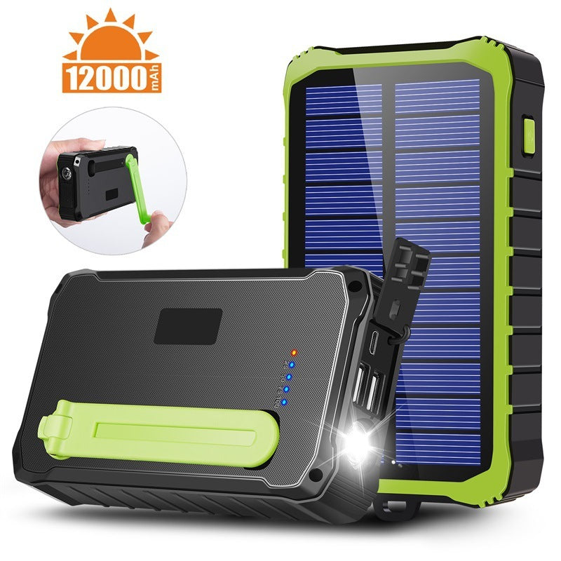 Hand Solar Mobile Power Bank Portable Solar Hand Power Bank