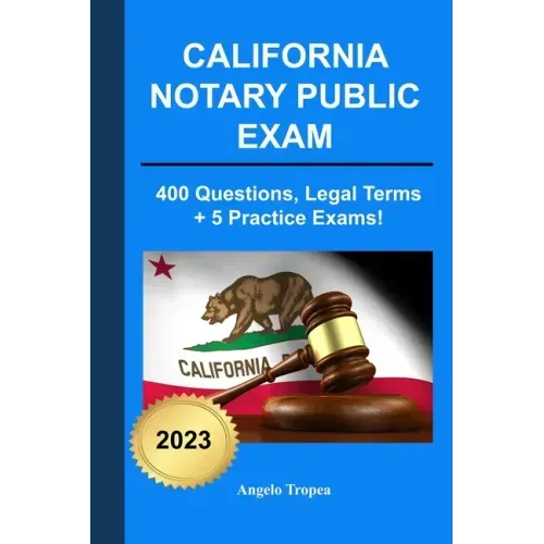 California Notary Public Exam - Paperback