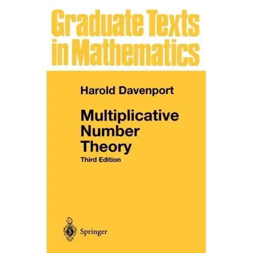 Multiplicative Number Theory