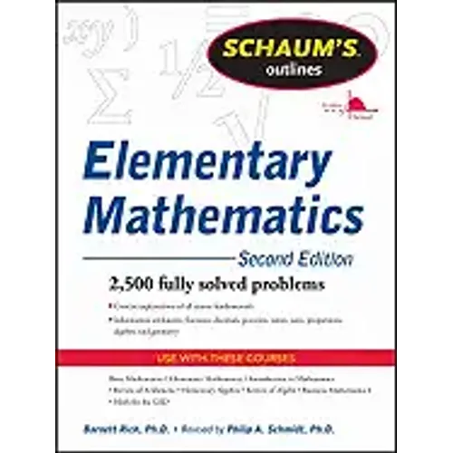 Schaum's Outline of Review of Elementary Mathematics, 2nd Edition