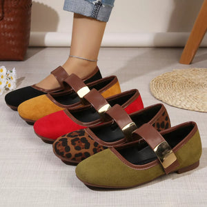 Round Toe Slip-Ons
