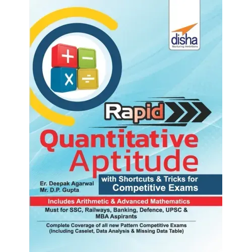 Rapid Quantitative Aptitude - Book of Shortcuts & Tricks for Competitive Exams