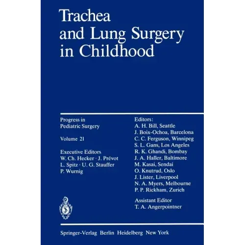 Trachea and Lung Surgery in Childhood